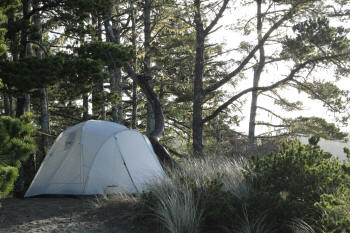 BigFoot tent on the coast of Oregon